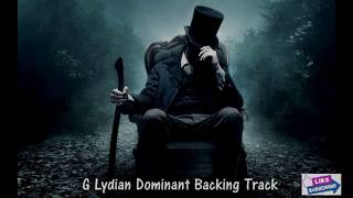 G Lydian Dominant Mysterious Backing Track [upl. by Yenruogis]