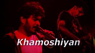 Khamoshiyan Song Lyrics Rock Version  KrishVibe [upl. by Blight]