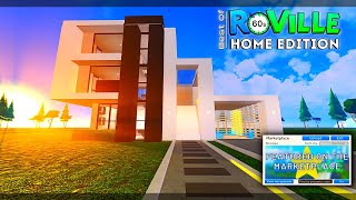 🏡 CoastalAesthetic Shorts  Best Of RoVille  Home Edition With House Code  RoVille Tours [upl. by Hsinam750]