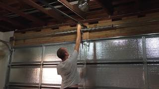 How to insulate your own garage door [upl. by Ursula]