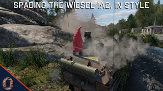 War Thunder  Germany 117 Spading The Wiesel 1A2 In Style [upl. by Eciruam]