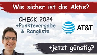 ATampT Aktienanalyse 2024 Wie sicher ist die Aktie günstig bewertet [upl. by Yrrol]