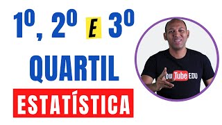 1º 2º e 3º QUARTIL ✅ ESTATÍSTICA [upl. by Mallissa]