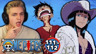 She SAVED Luffy  One Piece REACTION Episode 111  112 [upl. by Ginevra]