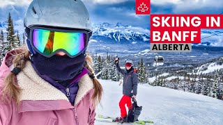 SKIING in BANFF NATIONAL PARK Best Skiing in the World [upl. by Ecitnerp]