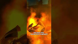 IF YOU RIDE A BIKE INTO THE FLAMES IN GTA GAMES [upl. by Airekahs]