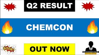 Chemcon Q2 Results 2024  Chemcon Speciality chemicals Results  Chemcon Results  Chemcon Share [upl. by Atile]