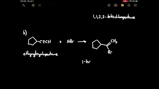 What products would you expect from the following reactions a b c [upl. by Yllen]