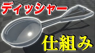 【ディッシャーの仕組み】アイスをすくうディッシャーの仕組みを分かりやすく説明する【物理エンジン】 [upl. by Aay]