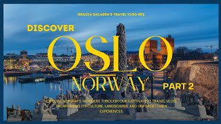 4K Oslo Norway  Virtual Tour  Vigelands Park [upl. by Judye]