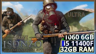 Isonzo1060 6GB  i5 11400F  32GB RAM Ultracustom FSR Ul Q  Q  B [upl. by Willow209]