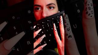 ASMR CON TECLADO COSQUILLOSO 🤤 asmr relax [upl. by Nore]