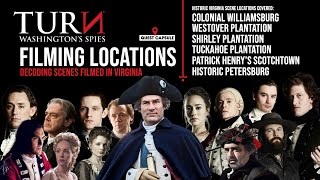 TURN Washingtons Spies FILMING LOCATIONS  DECODING Scenes Filmed in VIRGINIA 2023 [upl. by Atul]