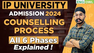 IP University Online Counselling Process Explained  IP University Admission Process 2024 [upl. by Atirec652]