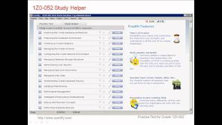 uCertify Oracle 1Z0052 Practice Test [upl. by Anoval]