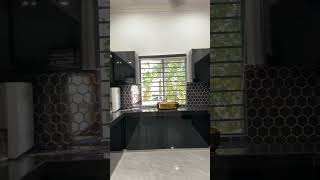 Cabinet dapur hitam kilat tukangkayu cabinetdapur hiasandinding cabinetfactory [upl. by Neidhardt]