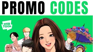 Webtoon Promo Code  BEST PROMO CODES 2024 [upl. by Duarte956]