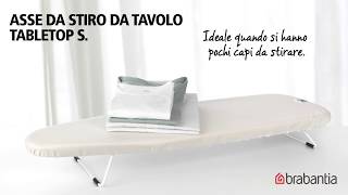 Asse da stiro da tavolo TableTop S 95 x 30 cm  Brabantia [upl. by Verine476]