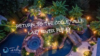 Return to the Colleyville Lazy River Fly By 2017 [upl. by Wilburt]