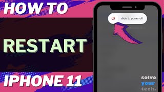 How to Restart iPhone 11 [upl. by Baerman426]