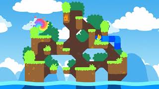 Snakebird Complete Walkthrough  Primer Level 1  20 [upl. by Lody]