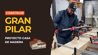 GRAN PILAR de MADERA Laminada [upl. by Allecram]