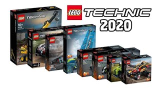 LEGO Technic All new Sets 2020 1HY First Look [upl. by Egdirdle]