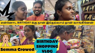 Pavis Birthday Shopping Vlog  Birthday Dress வாங்கியாச்சு 👗 [upl. by Intyre564]