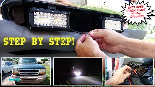 How To Wire Up amp Install LED Light Bars [upl. by Trumann160]