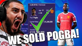 OLE SELLS POGBA TO BUY KYLIAN MBAPPE🔥  FIFA 22 CAREER MODE 18 [upl. by Roid143]