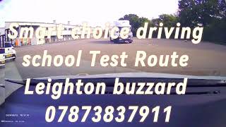 Leighton buzzard hard test route Keep Falling driving test ☹️book mock test on 07873 837911 [upl. by Amikehs]