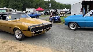 Yellow Bullet Nationals 2024 parade of American Muscle McRampart Cecil County Dragway [upl. by Odinevneib]