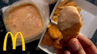 ASMR MCDONALDS CHICKEN MCNUGGETS amp FRIES MUKBANG EATING SOUNDS [upl. by Simdars926]