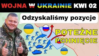 02 KWI NIEŹLE Ukraińcy Przeprowadzili UDANY KONTRATAK  Wojna w Ukrainie Wyjaśniona [upl. by Alyda677]