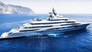 400000000 per week Worlds Largest Superyacht for Charter Flying Fox 4K [upl. by Einner]