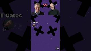 Bill Gates Vs Steve Jobs shorts [upl. by Hsur]