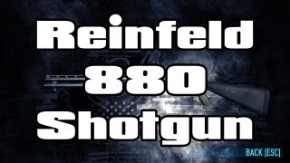 Payday 2 Weapon Demonstration Reinfeld 880 Shotgun [upl. by Matthus63]