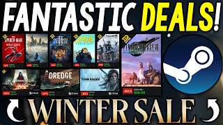 HUGE NEW STEAM WINTER PC GAME SALE LIVE RIGHT NOW  TONS OF GREAT DEALS [upl. by Verena]