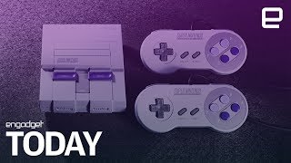 The Super Nintendo Entertainment System relaunch is for real  Engadget Today [upl. by Ecam]