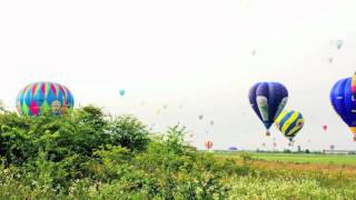 TIMELAPSES  Lorraine Mondial Air Ballons 2011 [upl. by Cruickshank]