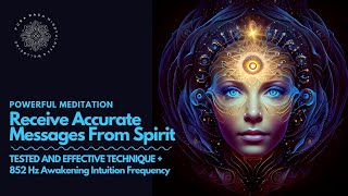 Connect To Your Spirit Guide Unlock Psychic Communication Guided Meditation [upl. by Aifos]