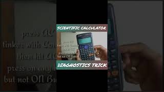 Diagnostic trick ll Scientific calculator trick 3 ll like scientificcalculator follow [upl. by Ahsenhoj]