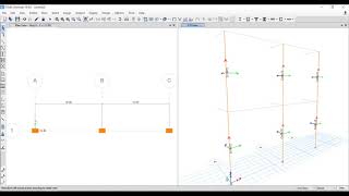 Column Offset in ETABS  Edge Column Modeling  Insertion Point [upl. by Atir]