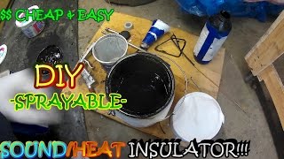 DIY sound deadener cheap AND easy solutions PART22 47 ford truck build [upl. by Rednasxela]