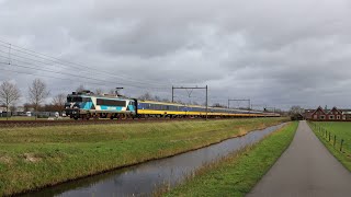 Drie transporten van exNS ICR rijtuigen door en voor TCS [upl. by Liscomb559]