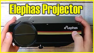 800x480 Portable LED Projector Unboxing LIVE  Elephas Mini Projector [upl. by Grossman352]