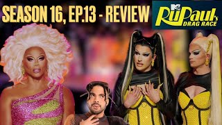 RuPaul’s Drag Race Season 16 Ep13 and Untucked  Review [upl. by Kimberley]