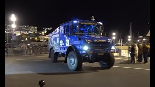 Africa eco race Monaco  Dakar 2024 TRUCKS [upl. by Acinomahs]