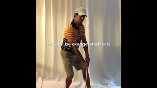 Exaggerated Feels in the golf swing [upl. by Annalla]