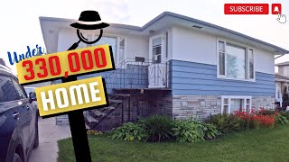 Under 330K home in Saskatoon Saskatchewan  Canada 4K  excellent rental investment [upl. by Brace920]